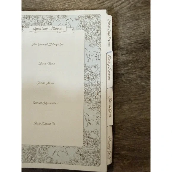 Equestrian Planner - Jennifer Raichman -‎ Corro / New - Picture 3 of 12